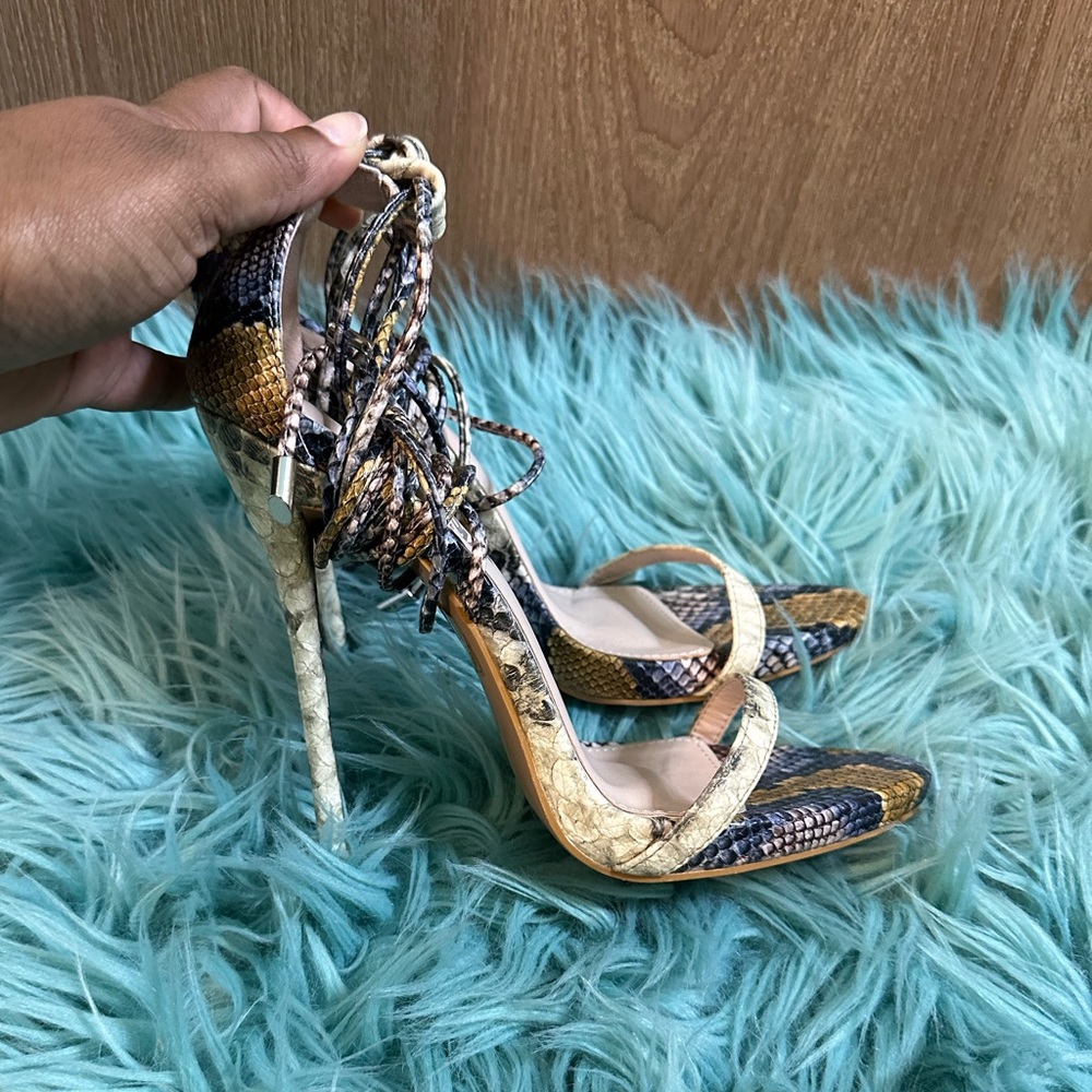 Fashion Nova Stappy Heels